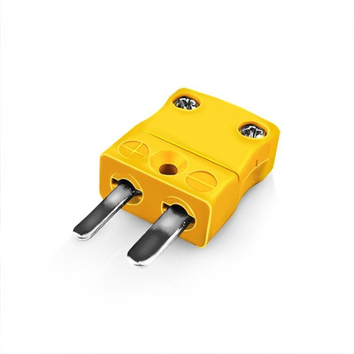 RS PRO In-Line Thermocouple Connector for Use with Thermocouple, Miniature, ANSI Standard