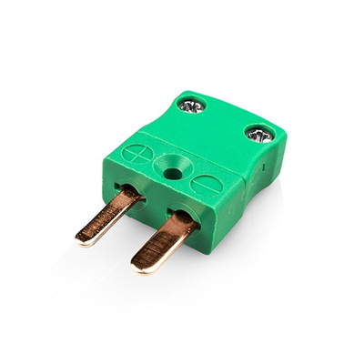 RS PRO In-Line Thermocouple Connector for Use with Thermocouple, Miniature, ANSI Standard