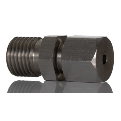RS PRO Straight Thermocouple Compression Fitting for Use with Thermocouple Probes, M8, 3mm Probe
