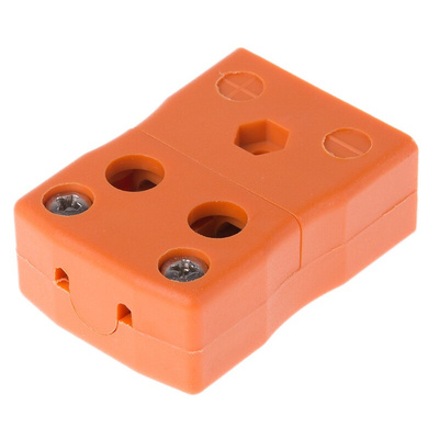 RS PRO Quickwire Thermocouple Connector for Use with Type R/S Thermocouple, Standard Size, IEC Standard