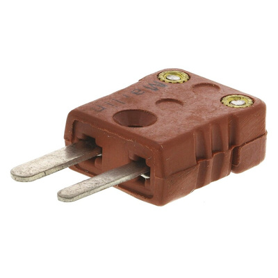 RS PRO In-Line Thermocouple Connector for Use with Type K Thermocouple, Miniature, RoHS Compliant Standard