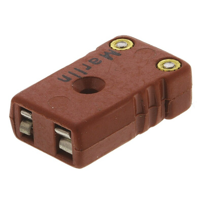 RS PRO In-Line Thermocouple Connector for Use with Type K Thermocouple, Miniature, RoHS Compliant Standard