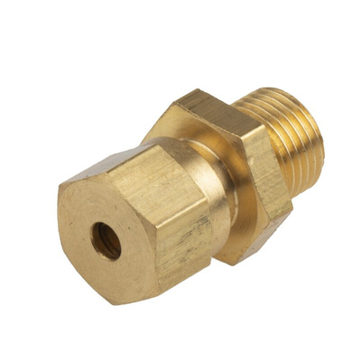 RS PRO Thermocouple Compression Fitting for Use with Thermocouple, 1/8 BSPP, 3mm Probe, RoHS Compliant Standard