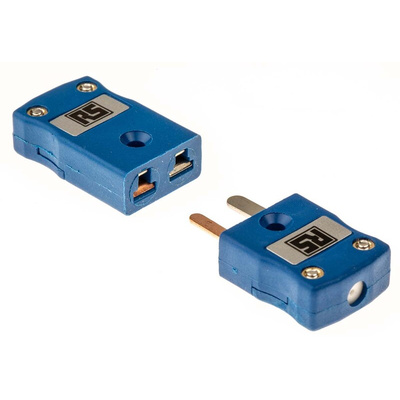 RS PRO In-Line Thermocouple Connector for Use with Type T Thermocouple, Miniature Size, IEC Standard