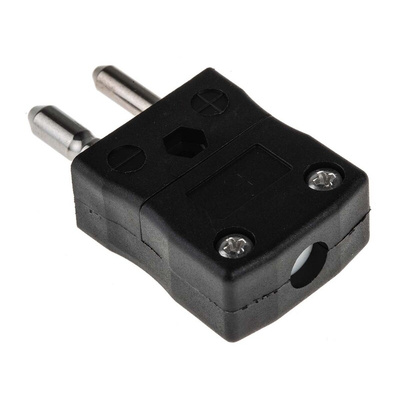RS PRO In-Line Thermocouple Connector for Use with Type J Thermocouple, Standard Size, BS Standard