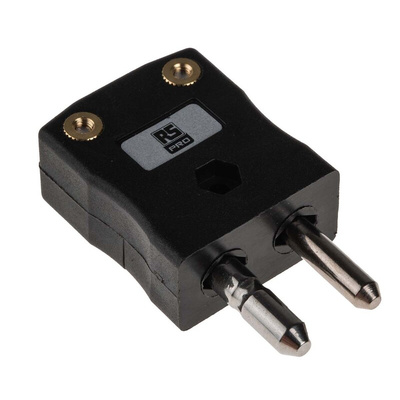 RS PRO In-Line Thermocouple Connector for Use with Type J Thermocouple, Standard Size, BS Standard
