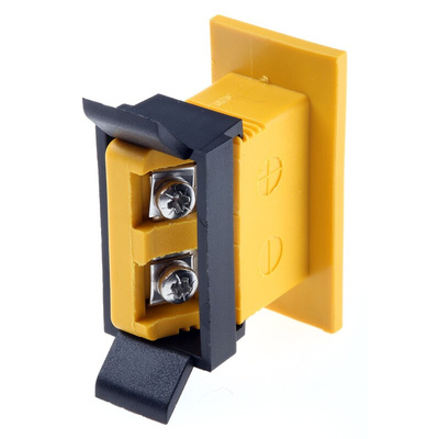 RS PRO Panel Mount Thermocouple Connector for Use with Type K Thermocouple, Standard Size, BS Standard