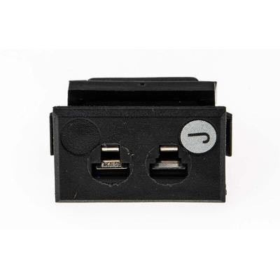 RS PRO Fascia Thermocouple Connector for Use with Type J Thermocouple, Miniature Size, IEC Standard