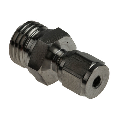 RS PRO Thermocouple Compression Fitting for Use with Thermocouple, 1/4 BSP, 3mm Probe, RoHS Compliant Standard