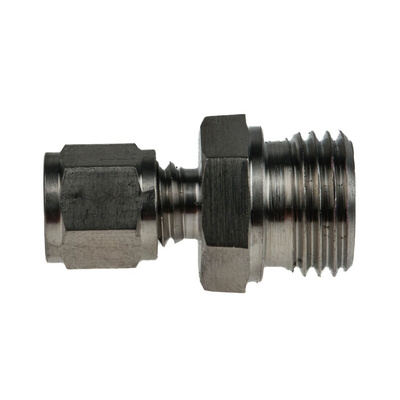 RS PRO Thermocouple Compression Fitting for Use with Thermocouple, 1/4 BSP, 3mm Probe, RoHS Compliant Standard