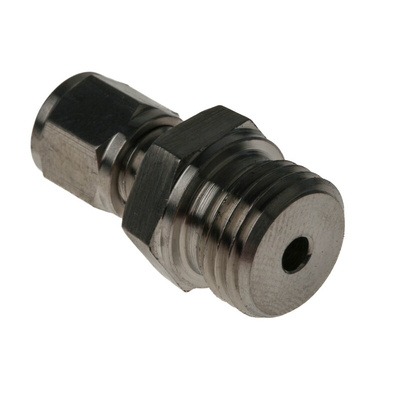 RS PRO Thermocouple Compression Fitting for Use with Thermocouple, 1/4 BSP, 3mm Probe, RoHS Compliant Standard