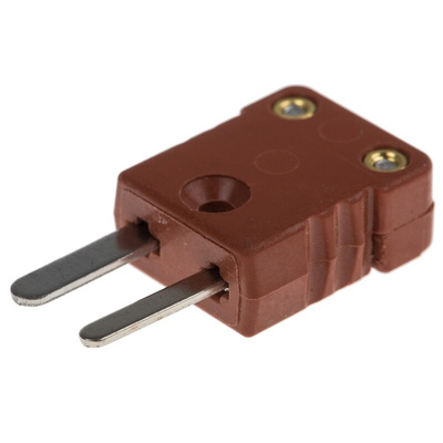 RS PRO High Temperature Thermocouple Connector for Use with Type J Thermocouple, Miniature Size, IEC Standard