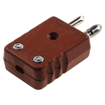 RS PRO High Temperature Thermocouple Connector for Use with Type J Thermocouple, Standard Size, IEC Standard