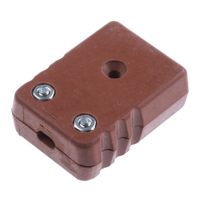 RS PRO High Temperature Thermocouple Connector for Use with Type J Thermocouple, Standard Size, IEC Standard