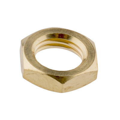 RS PRO Brass Locknut for Use with Temperature Sensor, M8, RoHS Compliant Standard