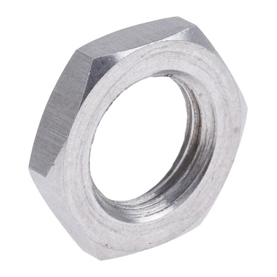 RS PRO Stainless Steel Locknut for Use with Temperature Sensor, 1/4 BSPP, RoHS Compliant Standard