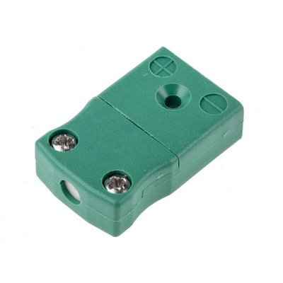 RS PRO In-Line Thermocouple Connector for Use with Type R/S Thermocouple, Miniature Size, ANSI Standard