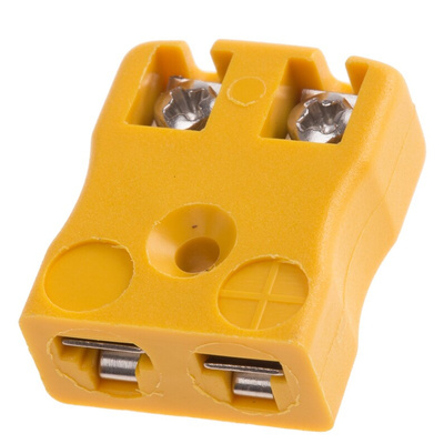 RS PRO Quickwire Thermocouple Connector for Use with Type K Thermocouple, Miniature Size, ANSI Standard