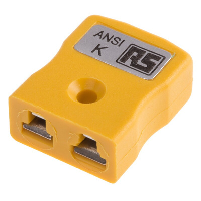 RS PRO Quickwire Thermocouple Connector for Use with Type K Thermocouple, Miniature Size, ANSI Standard