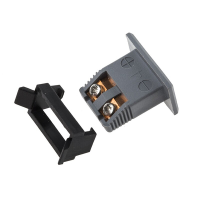 RS PRO Fascia Thermocouple Connector for Use with Type B Thermocouple, Miniature Size, ANSI Standard