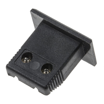RS PRO Fascia Thermocouple Connector for Use with Type J Thermocouple, Miniature Size, ANSI Standard