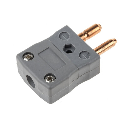 RS PRO In-Line Thermocouple Connector for Use with Type B Thermocouple, Standard Size, ANSI Standard