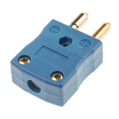 RS PRO In-Line Thermocouple Connector for Use with Type T Thermocouple, Standard Size, ANSI Standard