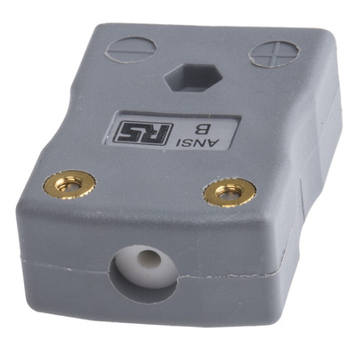 RS PRO In-Line Thermocouple Connector for Use with Type B Thermocouple, Standard Size, ANSI Standard