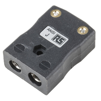 RS PRO Quickwire Thermocouple Connector for Use with Type J Thermocouple, Standard Size, ANSI Standard
