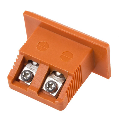 RS PRO Fascia Thermocouple Connector for Use with Type N Thermocouple, Standard Size, ANSI Standard