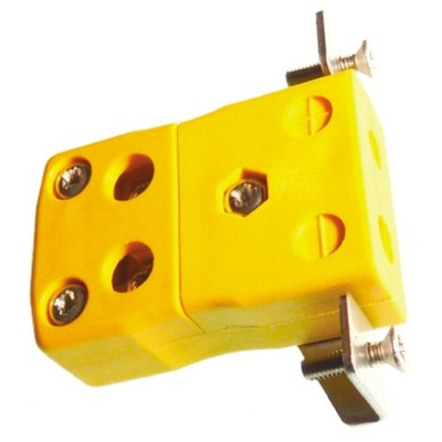 RS PRO Quickwire Panel Mount Thermocouple Connector for Use with Type K Thermocouple, Standard Size, ANSI Standard