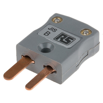 RS PRO In-Line Thermocouple Connector for Use with Type B Thermocouple, Miniature Size, JIS Standard