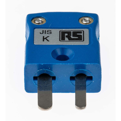RS PRO In-Line Thermocouple Connector for Use with Type K Thermocouple, Miniature Size, JIS Standard
