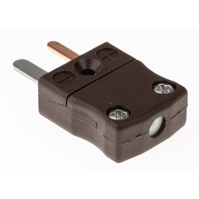 RS PRO In-Line Thermocouple Connector for Use with Type T Thermocouple, Miniature Size, JIS Standard