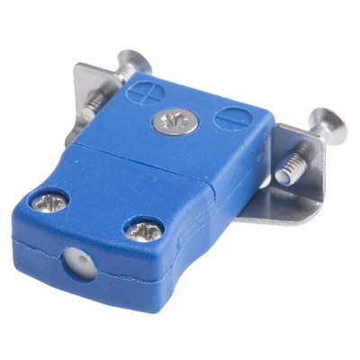 RS PRO Panel Mount Thermocouple Connector for Use with Type K Thermocouple, Miniature Size, JIS Standard