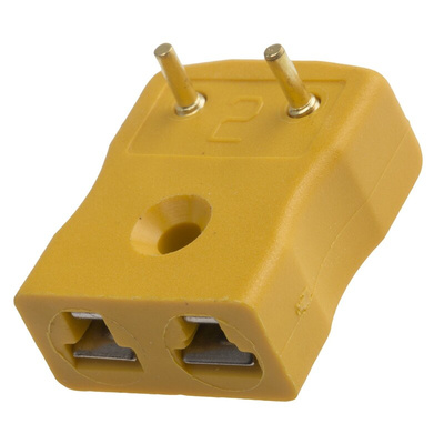 RS PRO PCB Mounting Thermocouple Connector for Use with Type J Thermocouple, Miniature Size, JIS Standard
