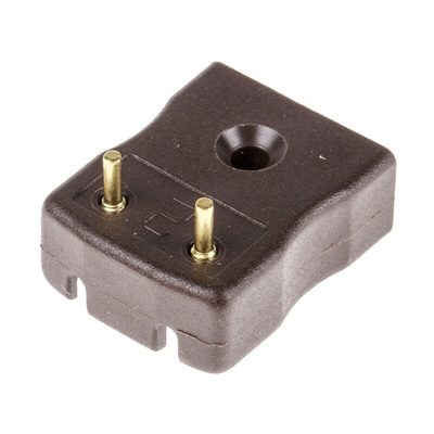 RS PRO PCB Mounting Thermocouple Connector for Use with Type T Thermocouple, Miniature Size, JIS Standard