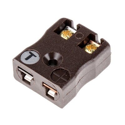 RS PRO PCB Mounting Thermocouple Connector for Use with Type T Thermocouple, Miniature Size, JIS Standard