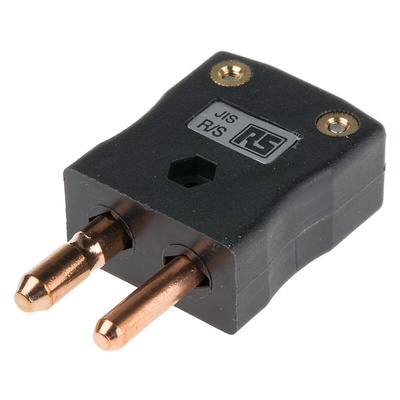 RS PRO In-Line Thermocouple Connector for Use with Type R/S Thermocouple, Standard Size, JIS Standard