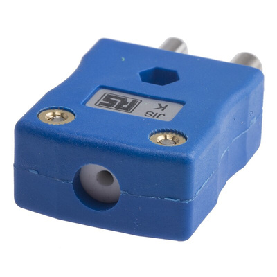 RS PRO In-Line Thermocouple Connector for Use with Type K Thermocouple, Standard Size, JIS Standard