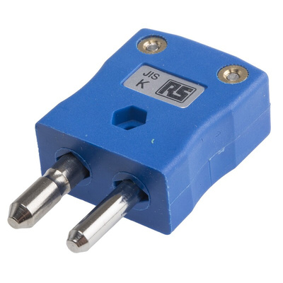 RS PRO In-Line Thermocouple Connector for Use with Type K Thermocouple, Standard Size, JIS Standard