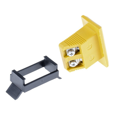 RS PRO Fascia Thermocouple Connector for Use with Type J Thermocouple, Standard Size, JIS Standard