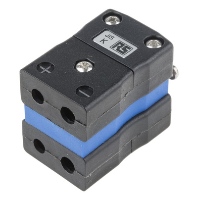 RS PRO Duplex Thermocouple Connector for Use with Type K Thermocouple, Standard Size, JIS Standard