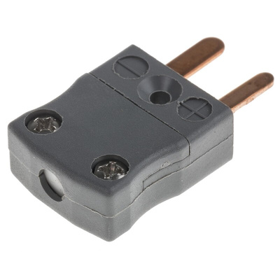 RS PRO In-Line Thermocouple Connector for Use with Type B Thermocouple, Miniature Size, IEC Standard