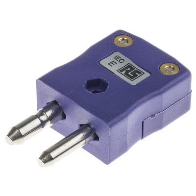 RS PRO Quickwire Thermocouple Connector for Use with Type E Thermocouple, Standard Size, IEC Standard
