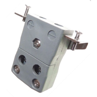 RS PRO Quickwire Panel Mount Thermocouple Connector for Use with Type B Thermocouple, Standard Size, IEC Standard