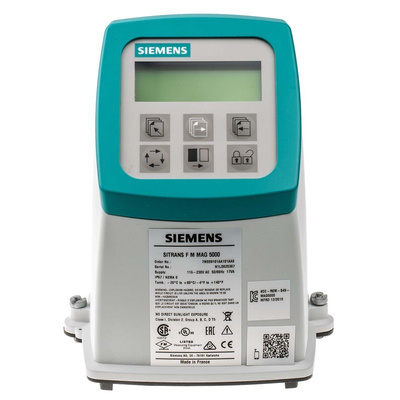 Siemens SITRANS F M Series Transmitter for Use with MAG 1100, MAG 3100 P, MAG 5100 W