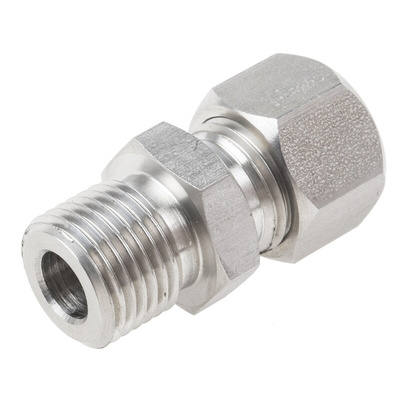 RS PRO In-Line Thermocouple Compression Fitting for Use with Thermocouple, M16, 8mm Probe, RoHS Compliant Standard