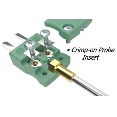RS PRO Probe Support for Use with Thermocouple Connector, Miniature, 1mm Probe, RoHS Compliant Standard