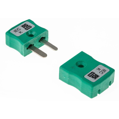 RS PRO Quickwire Thermocouple Connector for Use with Type K Thermocouple, Miniature Size, IEC Standard